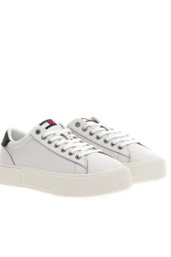 Sneakers Bianche Con Flatform TOMMY JEANS FOXING FLATFORM