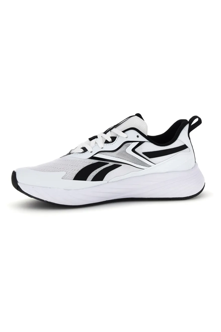 Sneakers bianche con inserti black e blue Reebok Verse