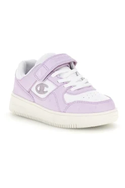 Sneakers bianche con inserti lilla e dettagli bubble Champion RD18 Bubble G PS