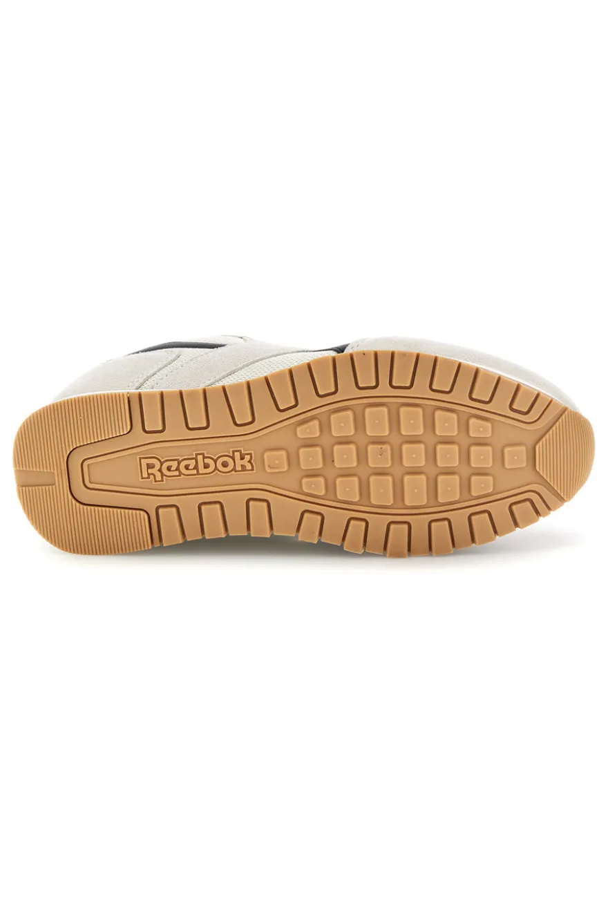 Sneakers bianche con inserti a contrasto e lacci Reebok Glide