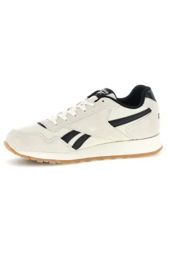 Sneakers bianche con inserti a contrasto e lacci Reebok Glide