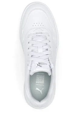 Sneakers Bianche con Lacci Puma Court Classy