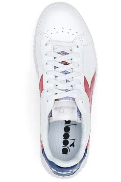 Sneakers Bianche con Lacci Diadora Step P Teatime