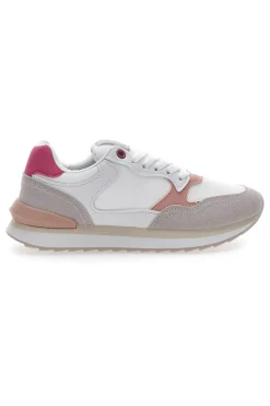 Sneakers Bianche con Lacci da Donna Me & Me 815