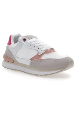 Sneakers Bianche con Lacci da Donna Me & Me 815