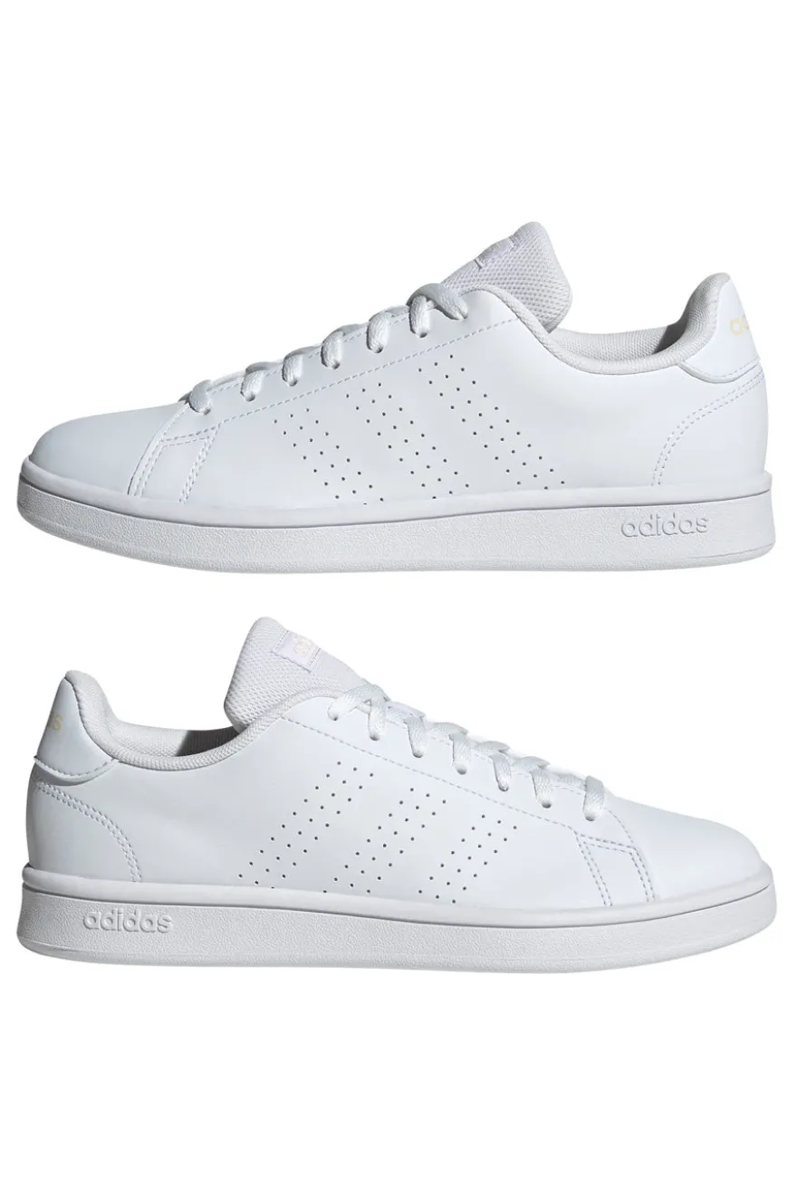 Sneakers Bianche con Lacci Adidas Advantage Base