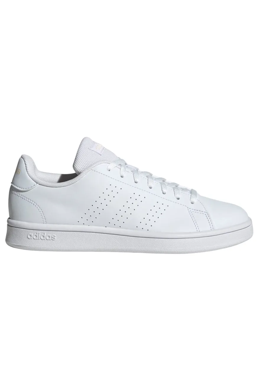 Sneakers Bianche con Lacci Adidas Advantage Base