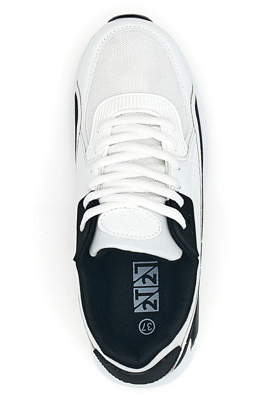 Sneakers bianche con lacci 2T2L 3810