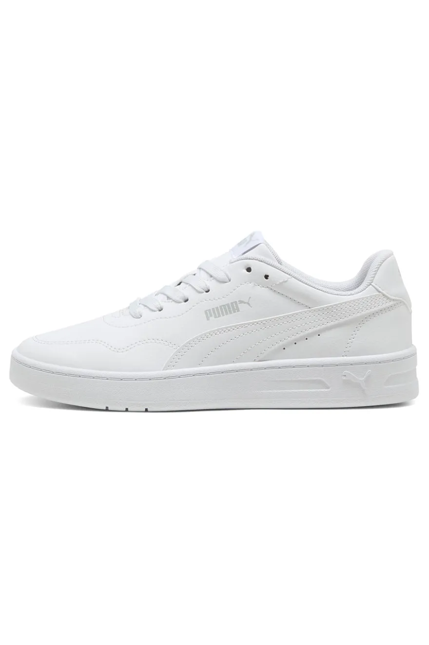 Sneakers Bianche Con Lacci Puma Court Lally