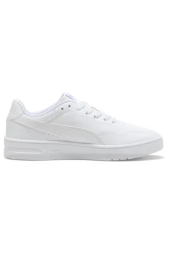 Sneakers Bianche Con Lacci Puma Court Lally