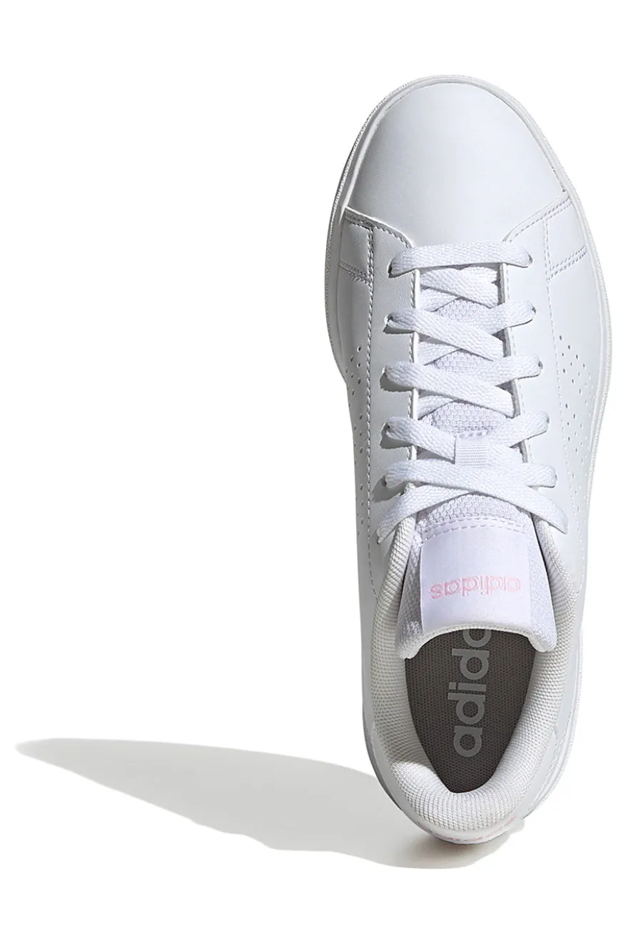 Sneakers bianche con lacci Adidas advantage base 2.0