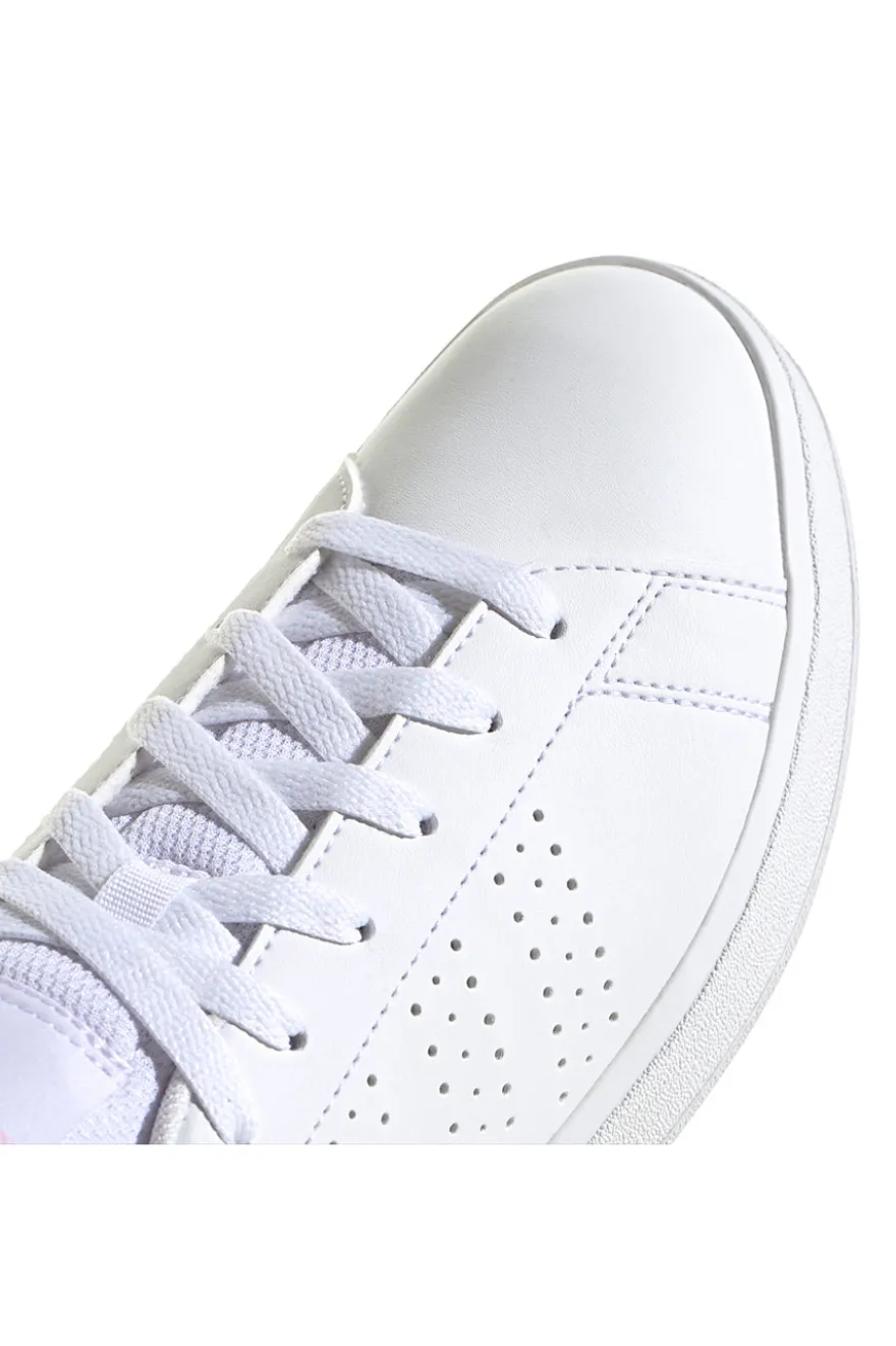 Sneakers bianche con lacci Adidas advantage base 2.0