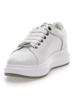 Sneakers Bianche con Lacci Mariella Burani 50280