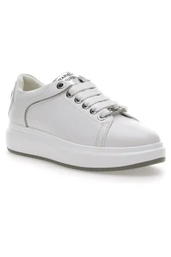 Sneakers Bianche con Lacci Mariella Burani 50280