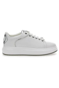 Sneakers Bianche con Lacci Mariella Burani 50280