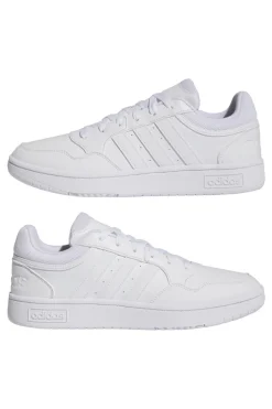 Sneakers Bianche con Lacci Adidas Hoops 3.0