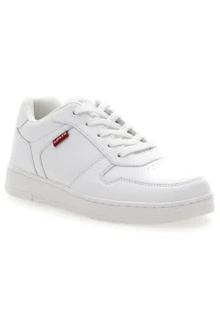 Sneakers Bianche Con Lacci Levis Kick Se
