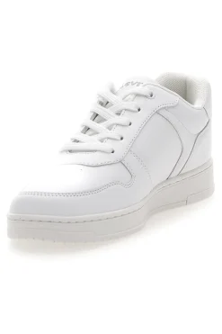 Sneakers Bianche Con Lacci Levis Kick Se