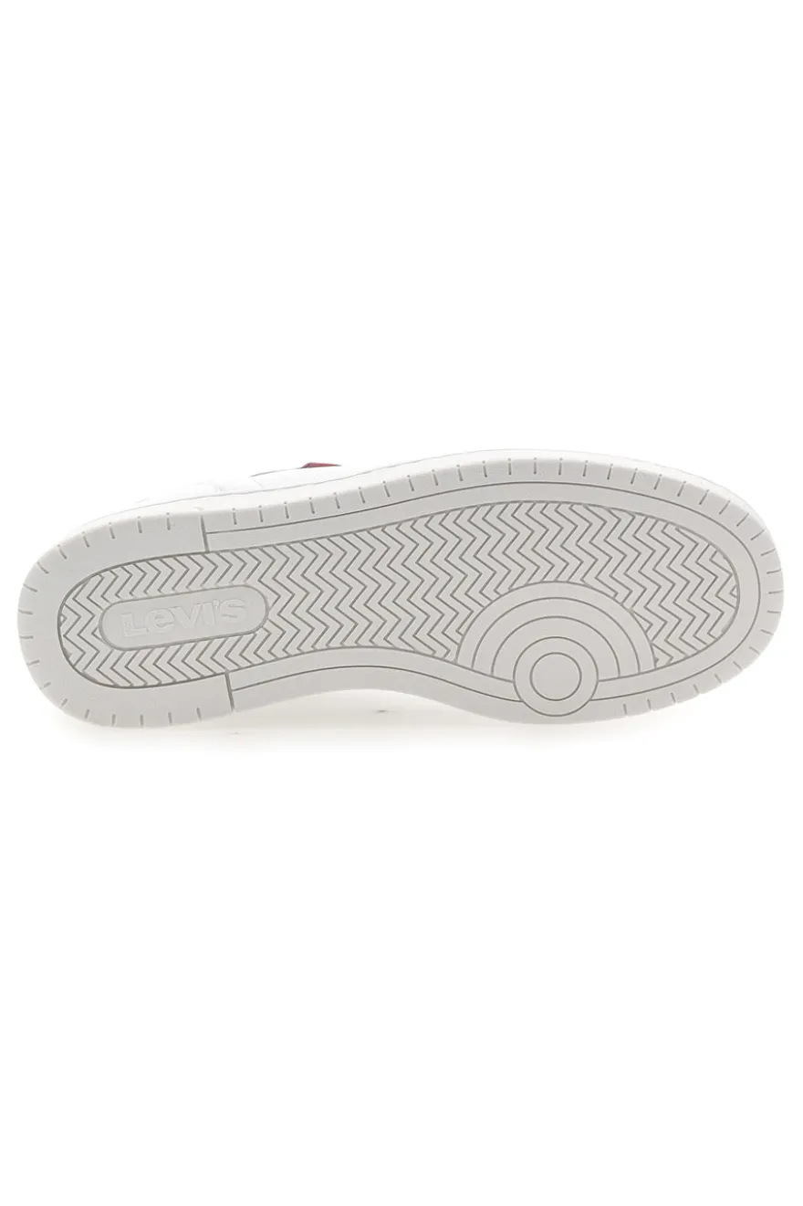 Sneakers Bianche Con Lacci Levis Kick Se