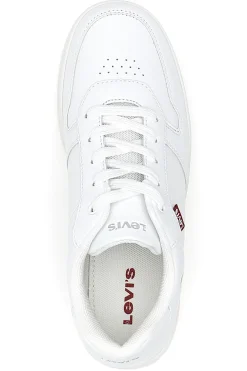 Sneakers Bianche Con Lacci Levis Kick Se