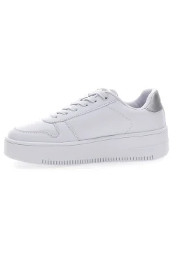 Sneakers Bianche con Lacci Champion RD18 RD Plat chromo