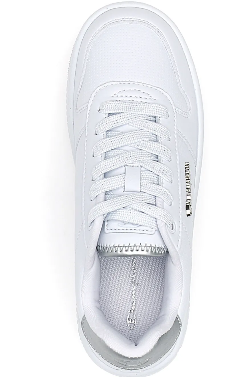 Sneakers Bianche con Lacci Champion RD18 RD Plat chromo