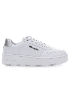 Sneakers Bianche con Lacci Champion RD18 RD Plat chromo