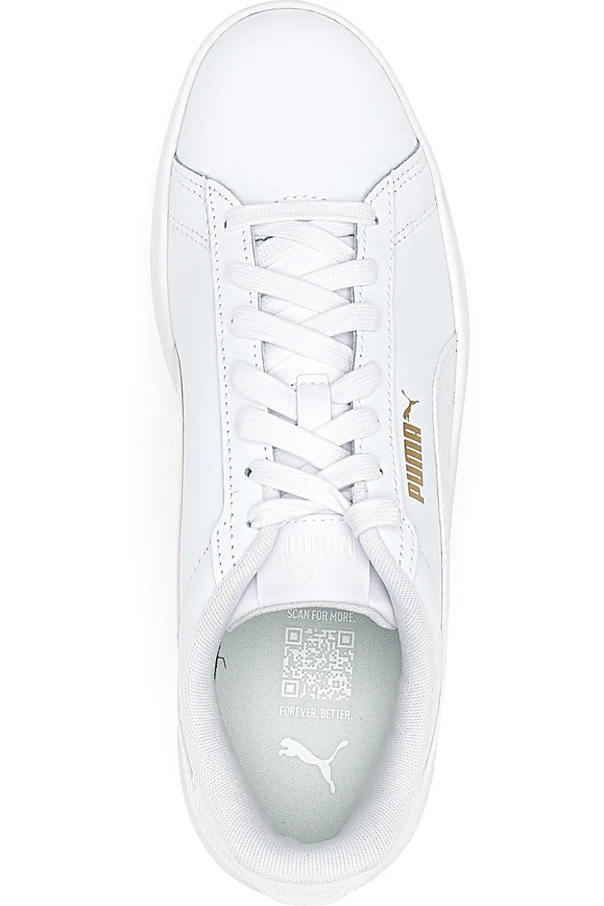 Sneakers Bianche con Lacci Casual Puma Smash 3.0