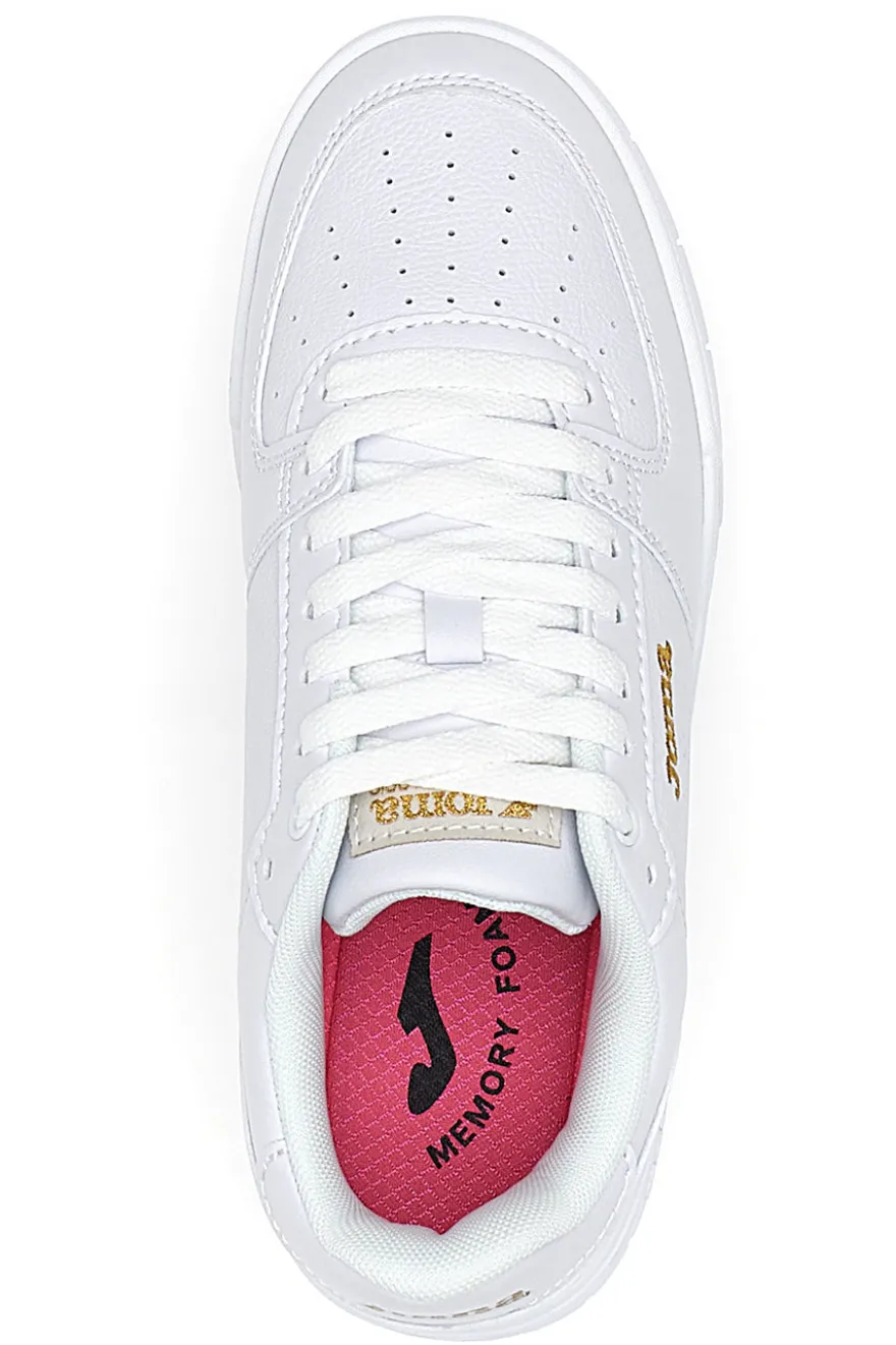 Sneakers bianche con lacci e memory foam JOMA C.CAVEA LADY