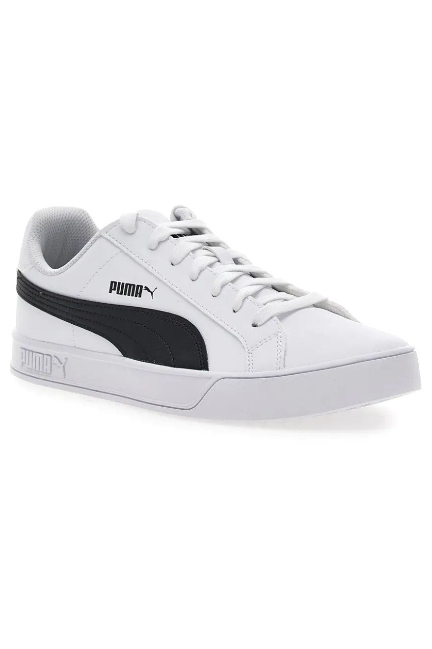 Sneakers Bianche Con Lacci Puma Smash Vulc