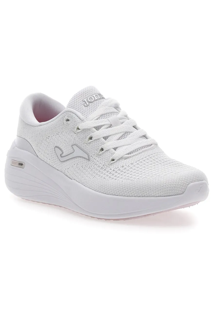 Sneakers Bianche Con Lacci e Memory Foam Joma C.Dama Lady 2502