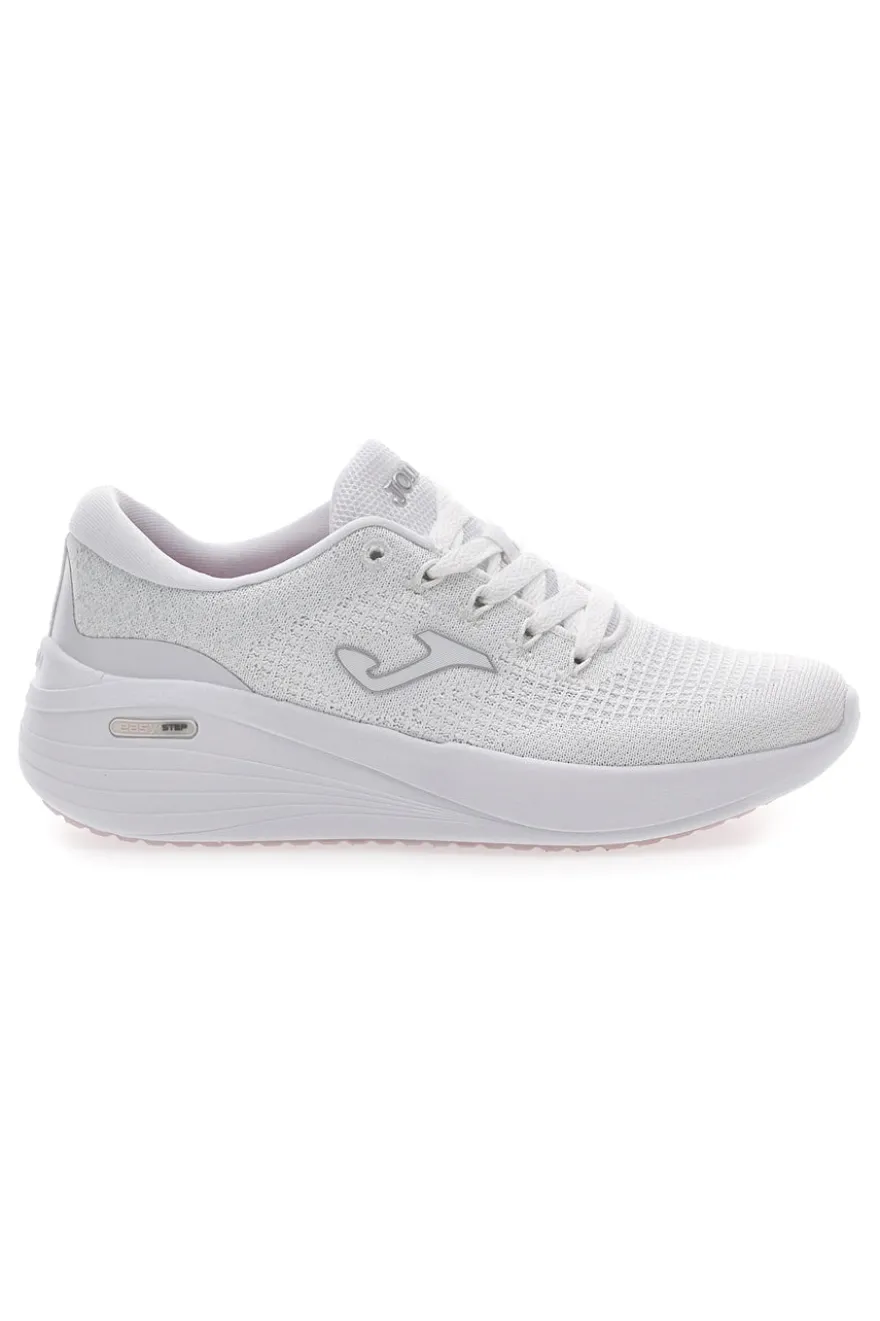 Sneakers Bianche Con Lacci e Memory Foam Joma C.Dama Lady 2502