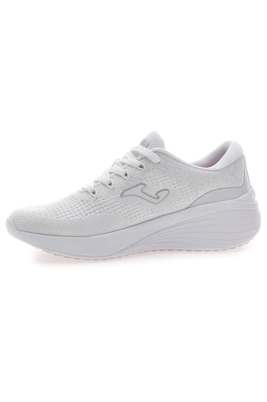 Sneakers Bianche Con Lacci e Memory Foam Joma C.Dama Lady 2502