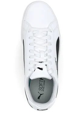Sneakers Bianche Con Logo Laterale Puma Smash Vulc