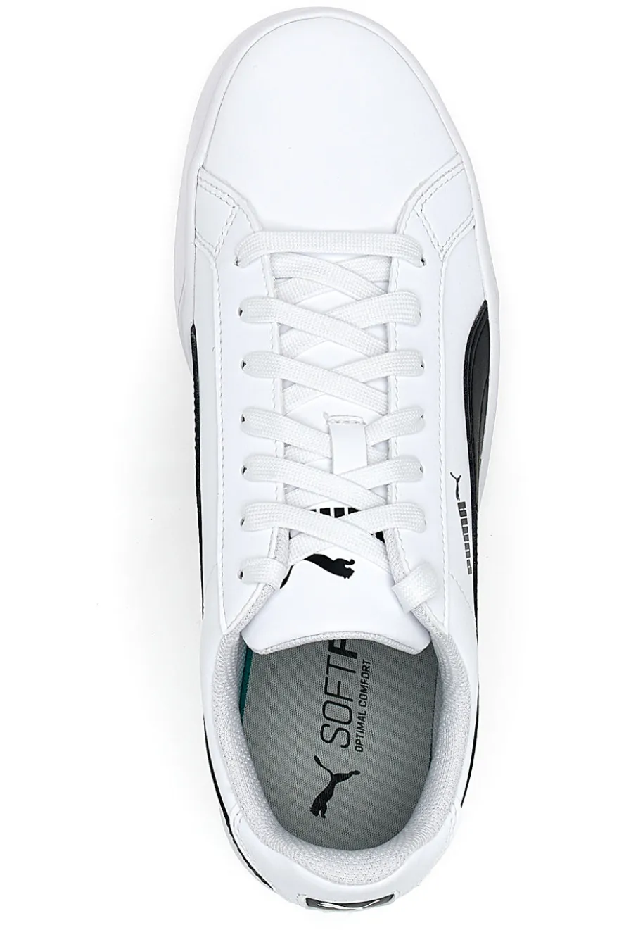 Sneakers Bianche Con Logo Laterale Puma Smash Vulc