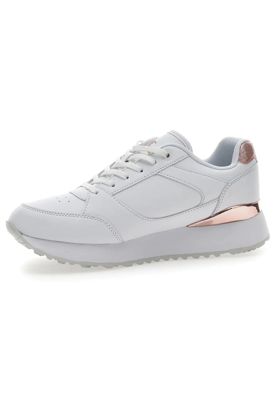 Sneakers Bianche Con Logo Laterale RR Champ Plat II Element