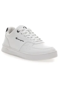 Sneakers Bianche Con Logo Posteriore Champion Newman