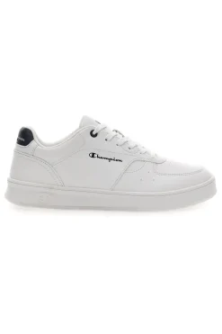 Sneakers Bianche Con Logo Posteriore Champion Newman