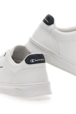 Sneakers Bianche Con Logo Posteriore Champion Newman