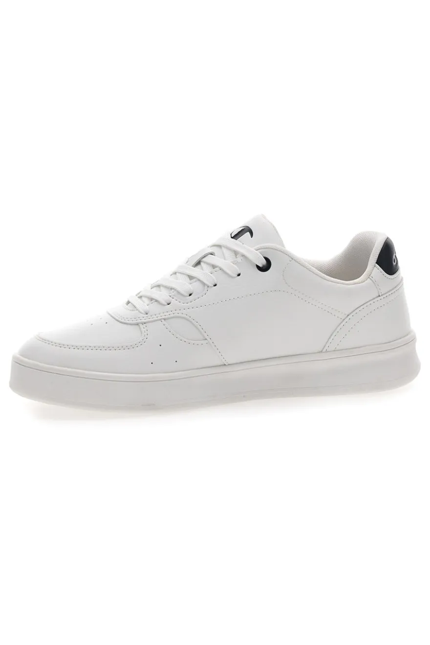 Sneakers Bianche Con Logo Posteriore Champion Newman