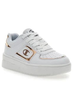 Sneakers Bianche Con Logo Laterale Champion Foul Plat Element