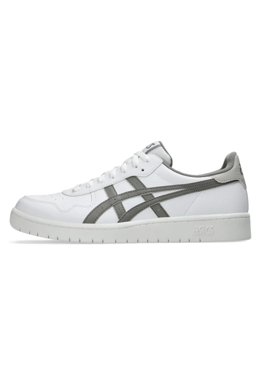 Sneakers Bianche con Logo Argento ASICS JAPAN S