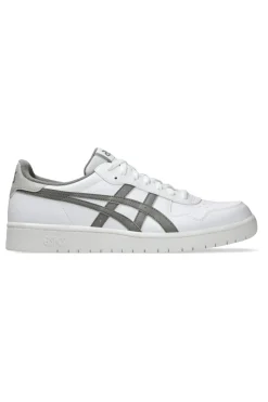 Sneakers Bianche con Logo Argento ASICS JAPAN S