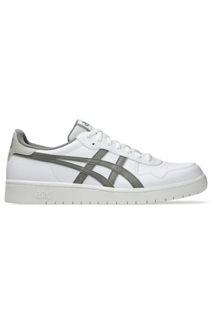 Sneakers Bianche con Logo Argento ASICS JAPAN S