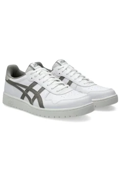 Sneakers Bianche con Logo Argento ASICS JAPAN S