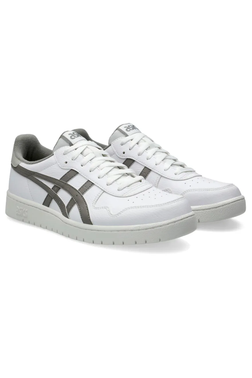 Sneakers Bianche con Logo Argento ASICS JAPAN S