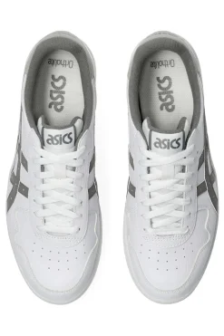 Sneakers Bianche con Logo Argento ASICS JAPAN S
