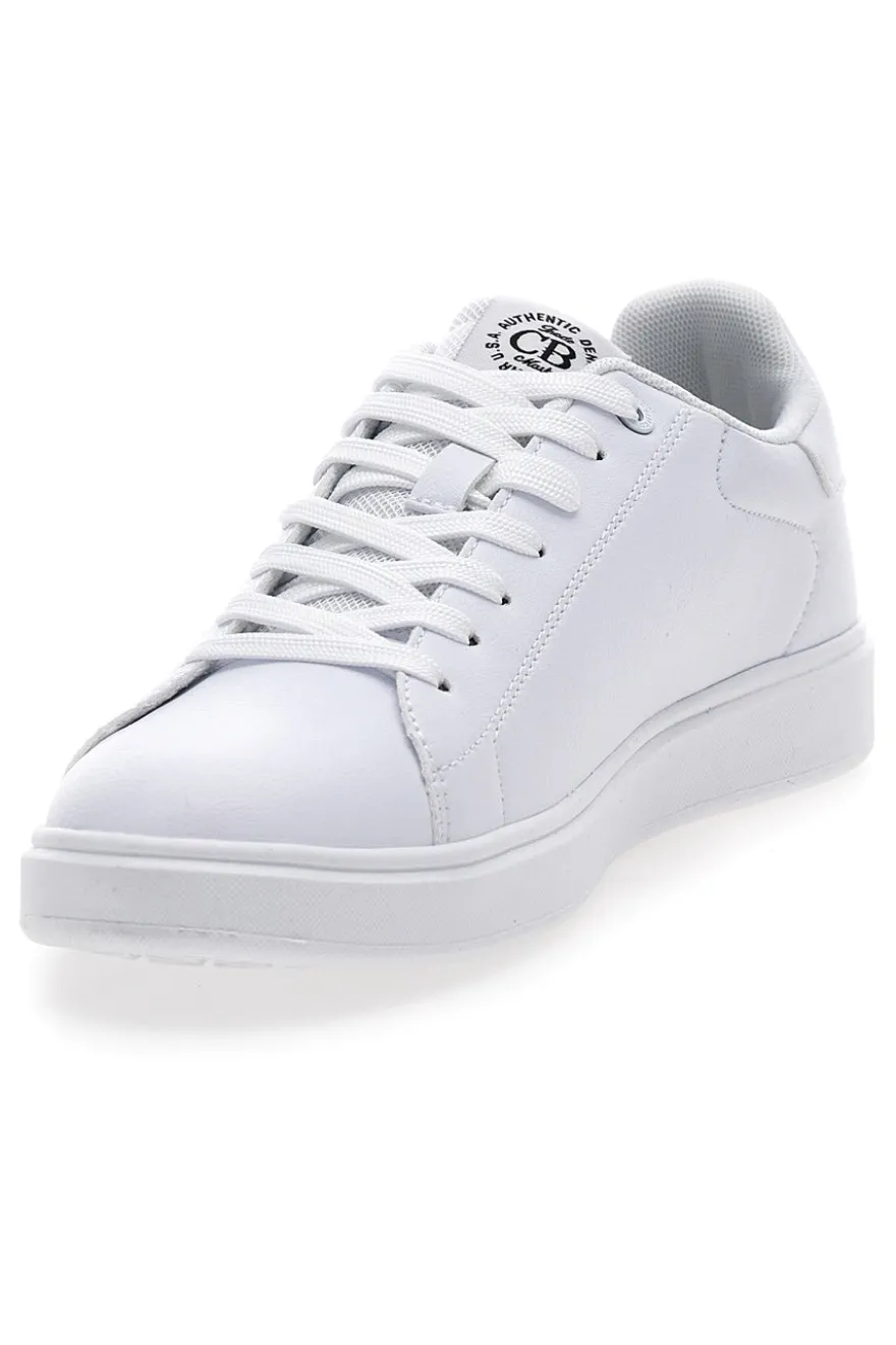 Sneakers bianche con logo impresso Cotton belt GTZ 4.0 LTH