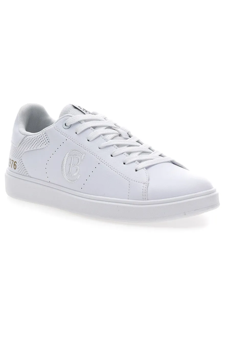 Sneakers bianche con logo impresso Cotton belt GTZ 4.0 LTH