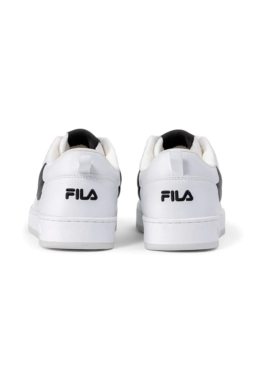 Sneakers Bianche con Logo Laterale Nero FILA REGA NF TEENS